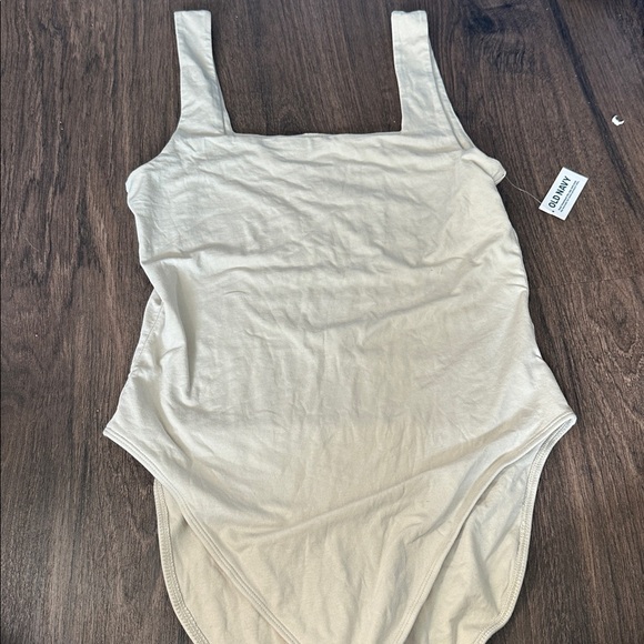 NWT! Wishbone Fitted Sleeveless Square-Neck Bodysuit - Size Large 🤎 - Picture 9 of 10